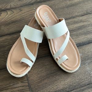 Women’s ivory sandals